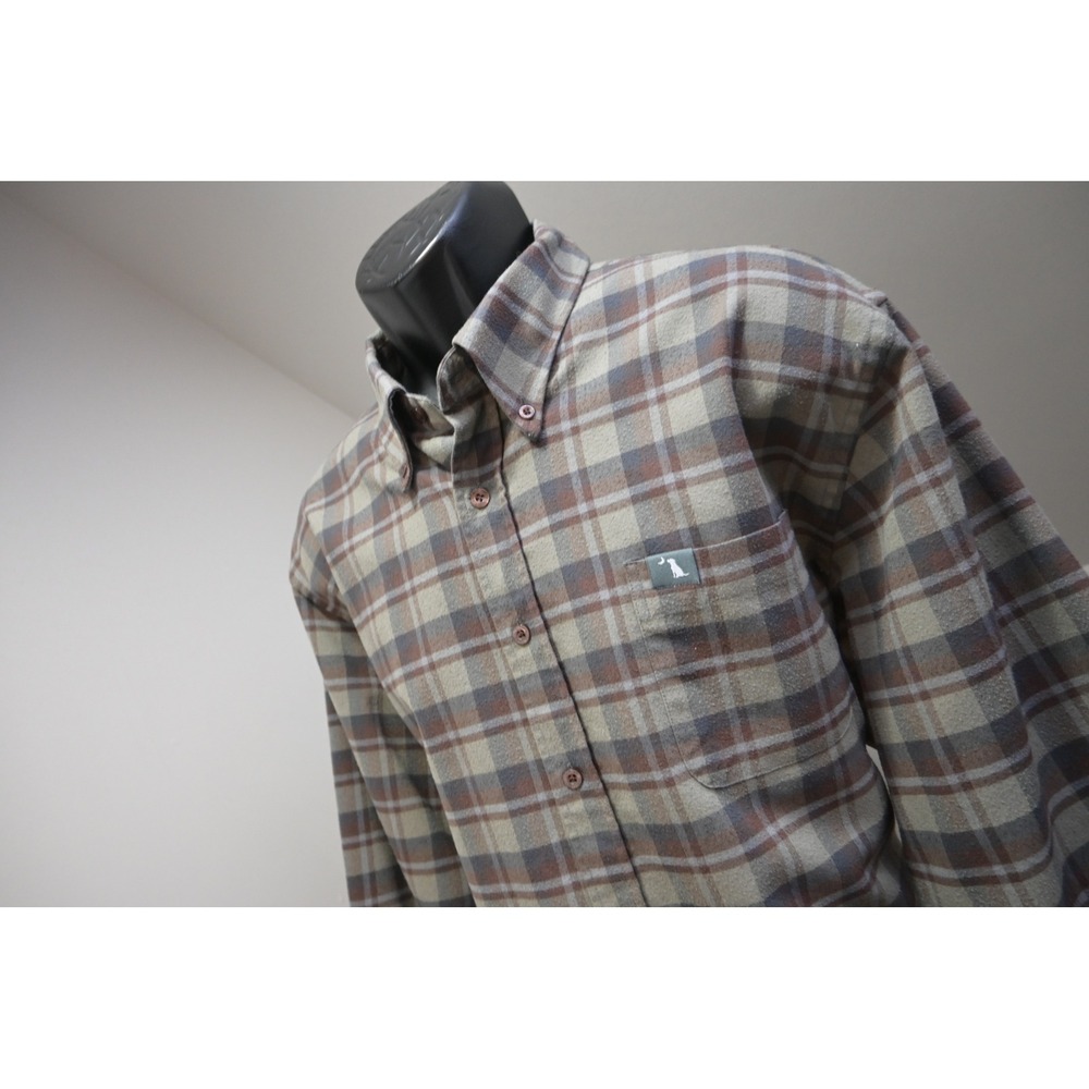 Local Boy Outfitters Button Up Dress Shirt Mens XL Plaid Long Sleeve Excellent
